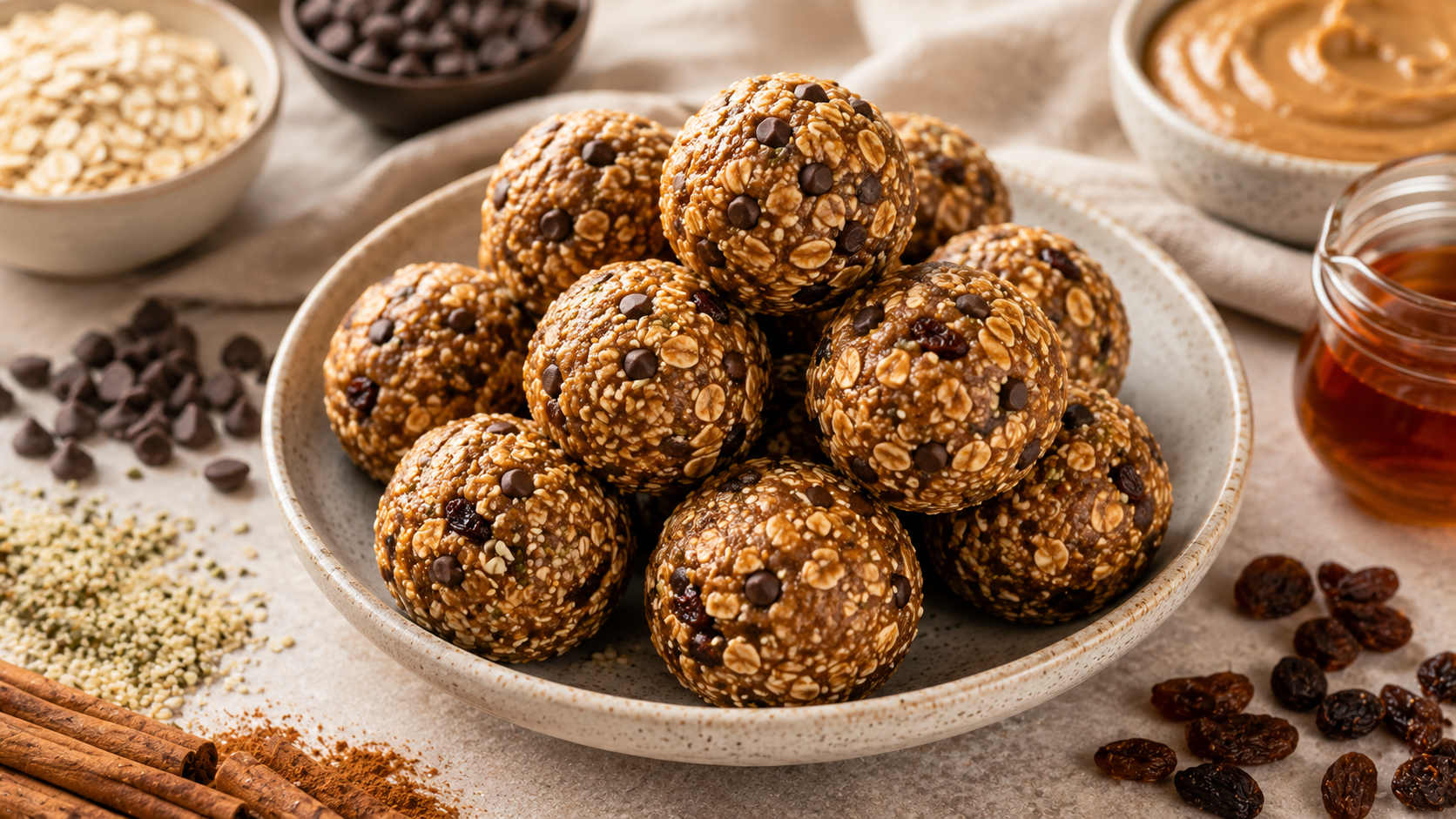 High-Protein Energy Balls