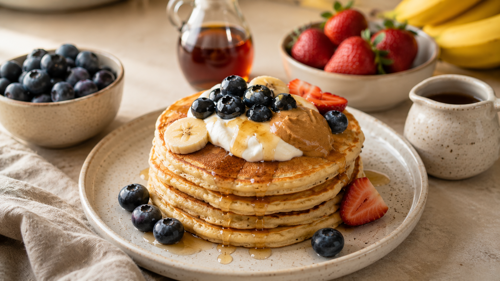 Easy High-Protein Pancakes Recipe